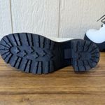 NWOT Arizona Jean Company White Chunky Lace Up Heel Block Shoes, Size‎ 6.5M Y2K Size 6.5 Photo 4