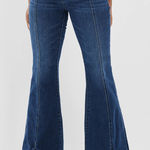 American Eagle Outfitters Festival Flare Wide Leg Jeans Photo 0