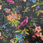 Sundance NEW Floral Joy Floral Button Up Shirt Bird 100% Cotton Boho Whimsical S Photo 7