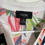 MSK Golf Dress Sleeveless White Neon Floral S Pink Photo 7