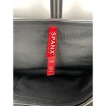 Spanx Black Faux Patent Leather Liquid Gloss Pull On Moto Legging Pants Size L Photo 6