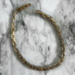 Eddie Borgo NWT  12k Gold Plated Supra Chain Link Necklace Photo 4