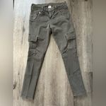 True Religion  Women's Straight Leg Cargo Jeans - Olive Photo 1