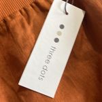 Three Dots NWT  Women's Brown Wide Leg 100% Linen Pant In Color Leather Brown Photo 3