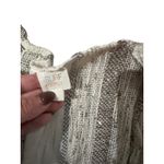 Surf Gypsy Striped Gauze Tassel Cover Up Dress Large Boho Beach Coastal Festival Photo 2