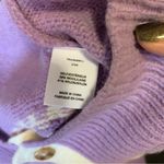 Derek Lam  10 Crosby Bette Fair Isle Alpaca & Merino Wool Lavender Cardigan Large Photo 11