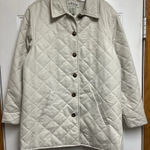 Orvis  Women's Cream Quilted Puffer Coat Photo 0