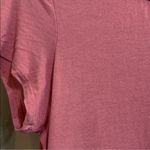 Olivia Rae  Pink mauve Women's tee shirt dress large stretchy rayon spandex Photo 2