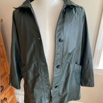 Elle Vintage - Green Leather Jacket Photo 0