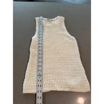 Madewell  Cream Crochet Knit Sleeveless Tank Top XXS Photo 1