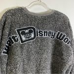 Disney WALT  WORLD Disneyland Parks Spirit Jersey Sherpa Fleece  Pullover Sweater Photo 8