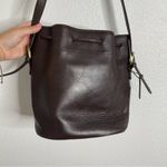 Coach Vintage Brown Bucket Bag Crossbody Purse Leather 101-58 Photo 7