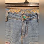 Desigual  Exotic Jeans Ethnic Ankle Size 28 Photo 6