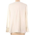 Alfani NWOT  Women’s White Long Sleeve V-Neck Dressy Blouse Top Size Large Photo 6
