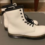 Dr. Martens NWOT Women’s 1460 8-Eye Patent Boot - White Photo 1