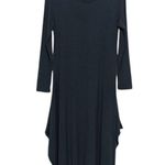 Bryn Walker Chelsea Dress Tulip Skirt Hunter Green Long Sleeve Stretch Knit Gown Photo 1