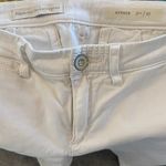 Anthropologie Anthro Pilcro and the Letterpress Hyphen White Jeans Sz 27 Photo 3