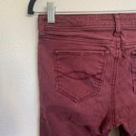 Abercrombie & Fitch 5/$25  Skinny Jeans in Maroon Photo 7