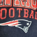 NFL  Team New England Patriots Distressed Print Hoodie Shirt Womens M Photo 9