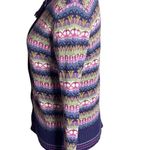 Tiara International  fair isle Nordic sweater size S Photo 33