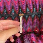 Free People button down chevron sweater retro skirt Photo 3