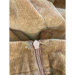 TCEC Pants Women's L 70s Retro Flare High Rise Corduroy Brown Pockets Hippie Photo 7