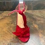 Chase and Chloe  Women’s Red Gigi-32 Pumps Size 8 Photo 2
