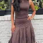 Y2k Low Waist Brown Skirt Size 4 Photo 0