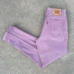 Levi's Vintage Levi’s 550 Ladies Dusty Pink Rose relaxed fit tapered leg jeans 12 Mis M Photo 1