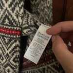 Aspen Fair Isle Wool Blend Cardigan Sweater Size M Photo 3