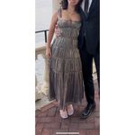 Ciao Lucia Tutti Dress Oyster silver gray polkadot polka dot size XS Photo 14