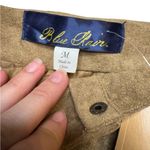 Blue Rain NWT  Faux Suede Skirt - Scalloped Edge - Snap Down Medium Photo 2