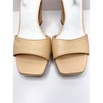 Franco Sarto  Sandals Size 11 Nude Dima Heels Ankle Strap‎ Block Heel Square Toe Photo 6