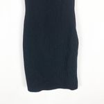 Aritzia Babaton Sculpt Knit Criss Cross Mini Dress Size XS Black Ribbed Stretch Photo 9