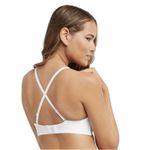 Maidenform 36D Bra Stay Put Strapless Convertible Push Up Underwire White NEW Photo 3
