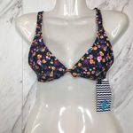 Splendid  Floral Strappy Bikini Top Photo 1