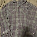 Faded Glory green flannel Photo 0