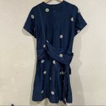 3.1 Phillip Lim Navy Blue Polka Dot Cross Strapped Dress Photo 6