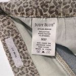 Judy Blue High Waisted Leopard Camo Slim Fit Light Wash Jeans Photo 6