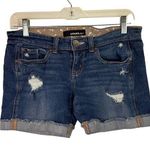 O'Neill  Distressed Cuffed Jean Shorts Size 3 Photo 0