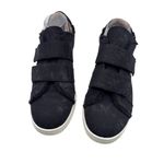 Life Stride Size 11 Distressed Look Fabric Canvas Sneakers Frayed Details Black Photo 3