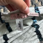 Juicy Couture Gray and Black Sequin Scarf Photo 1