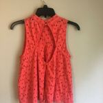 Free People  XS coral top Photo 3