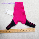 New!‎ Bond Eye Free People bikini bottom pink black color block, one size Size M Photo 5