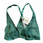 Free People Nadia Racerback Triangle Bralette Eucalyptus Combo Green Small NWT Photo 2