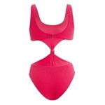 Agua Bendita  Kasie One Piece Swimsuit Large‎ Pink Photo 3