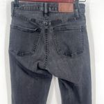 Madewell Women's 9" High-Rise Skinny Distressed Black Jeans Size 23. size 00 Photo 4