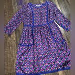 See By Chloe  silk printed boho designer formal contemporary purple fall $500 Photo 2