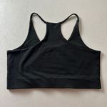 Girlfriend Collective Paloma Racerback Sports Bra Black Size Medium | Sustainabl Photo 1