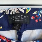 Laundry by Shelli Segal  Floral Print Crop Pants size 12 Photo 9